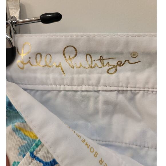 Lilly Pulitzer Buttercup Short in Resort White in a Pinch - Picture 4 of 8